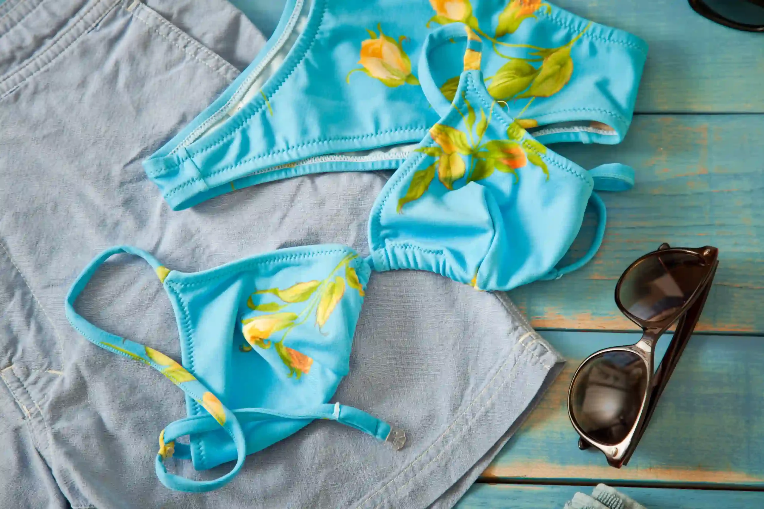 Materials used in swimwear